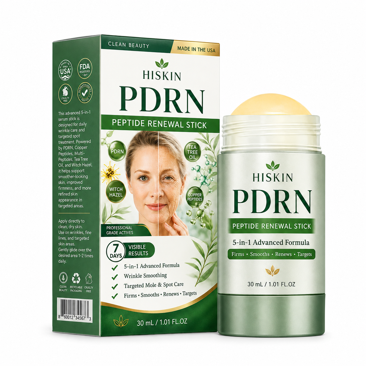 𝑯𝑰𝑺𝑲𝑰𝑵® PDRN Anti‑Aging & Targeted Spot Care👨‍⚕️(Helps Smooth Wrinkles, Support Firmer‑Looking Skin, and Improve The Appearance Of Visible Spots in 7 days🕑)