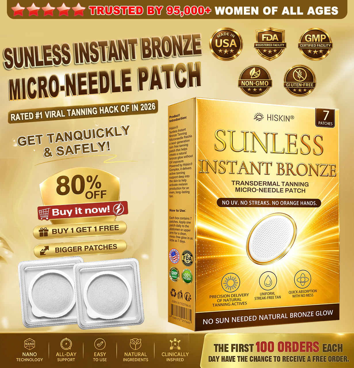 Congratulations! You’re our 500th customer today, and you get to enjoy a special offer: a second product for 88%off!𝐇𝐢𝐬𝐤𝐢𝐧®
